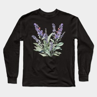 Wild Lavender Long Sleeve T-Shirt